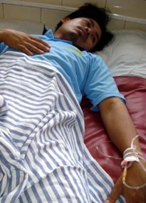 Napi Juru Parkir Kena Tembakan di Paha Kiri