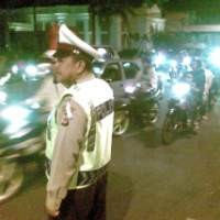 Tidak Ada Arak-arakan, Malam Lebaran di Bandung Tetap Ramai