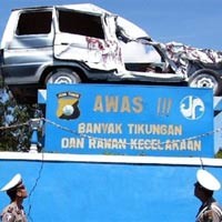Kecelakaan Selama Lebaran Naik 10 %