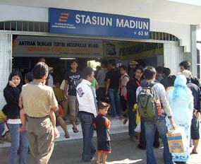 Hingga H+3, Daops VII Madiun Berangkatkan 106 Ribu Pemudik