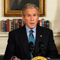 Bush Teken UU Penyelamatan Ekonomi US$ 700 Miliar