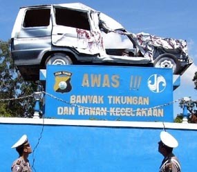 Penyebab Kecelakaan Disebabkan Sopir Mengantuk