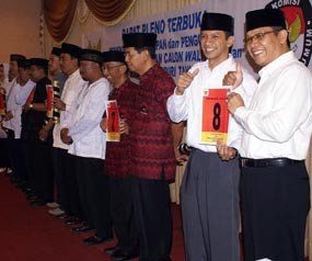 8 Pasangan Cawalkot Siap Curi Simpati Masyarakat