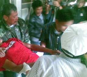 Pria Gantung Diri di Lengkong