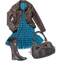 Sambut Musim Dingin dengan Motif Tartan