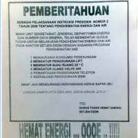 Deplu, Depnaker, Depag dan Depkum HAM Boros Listrik