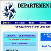 Depperin Rekrut Calon PNS Secara Online
