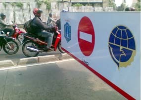 Langgar Portal Busway Kwitang, 240 Pengendara Kena Tilang 