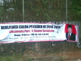 Slamet Soebijanto Masih Membuat Rumusan yang Tepat Soal Capres