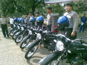 Polda Jabar Terima 20 Unit Motor dari BRI