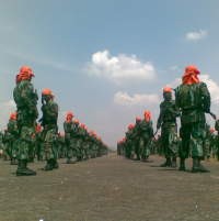 Paskhas Rayakan HUT ke-61 di Lanud Sulaeman