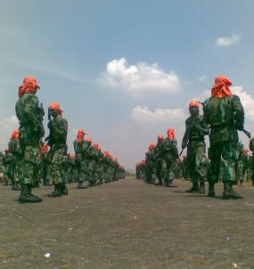 Paskhas Rayakan HUT ke-61 di Lanud Sulaeman