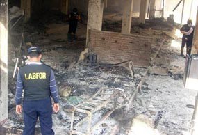Polisi Periksa 8 Saksi Kebakaran Pasar Besar Madiun