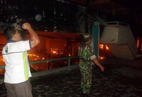 Pasar Besar Madiun Terbakar