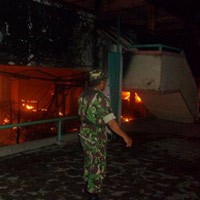 Pasar Besar Madiun Terbakar