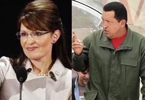 Hugo Chavez: Palin Adalah Ratu Kecantikan yang Kebingungan