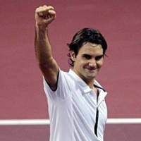 Federer Hat-trick, Murray Dobel