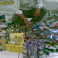 Polisi Sita Ribuan Petasan Tak Berizin