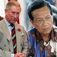 Kunjungi Yogya, Pangeran Charles Temu Kangen dengan Sultan