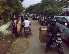 Tidak Terlihat Pengamanan Mencolok di Tenggulun