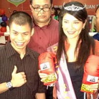 Tamara Jadi Duta Tinju Indonesia