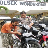 Berkat Tukang Kunci Palsu, Pelaku Curanmor Dibekuk