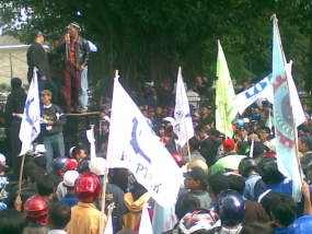 500 Polisi Amankan Jalannya Aksi