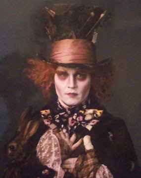 Johnny Depp Seram di Alice in Wonderland