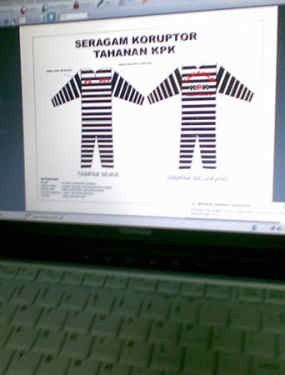 KPK: Baju Khusus Koruptor Siap Digunakan