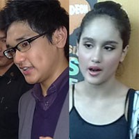 Afgan Cium Pipi Cinta Laura