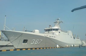 KRI Sultan Iskandar Muda Belum Bertaring