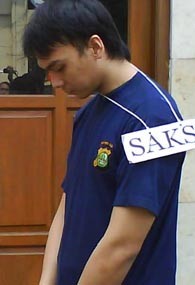 Kekasih Ryan Divonis 10 Bulan