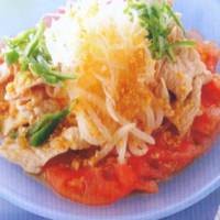Salad Tomat Ayam Kukus