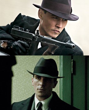 Johnny Depp dan Christian Bale Bertarung di  Public Enemies