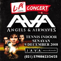 ANGELS AND AIRWAVES Konser di Jakarta  