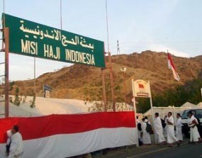 Layanan Konsumsi di Arafah Lancar