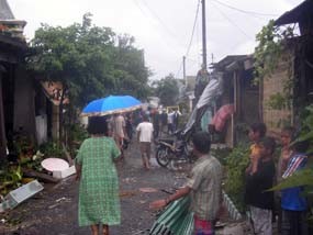 Puluhan Rumah di Malang Disapu Puting Beliung