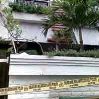 Markas Kerajaan Tuhan Lia Eden Berhias Police Line