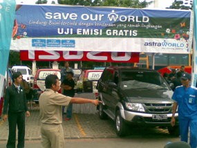 Yuk! Uji Emisi Gratis di Lapangan IRTI, Monas