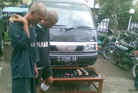 Kepergok Curi Mobil, Sopir Angkot Didor Polisi