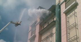 Pasar Baru Gelar Simulasi Kebakaran, Otista Macet  