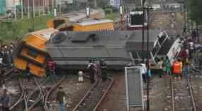 Jalur Kereta Api di Medan Normal Kembali 