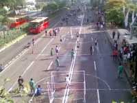 Car Free Day Akhir Tahun 2008 di Sudirman-Thamrin