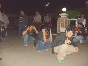 Peringatan Malam Suro Diwarnai Tawuran, 13 Pendekar Diamankan 