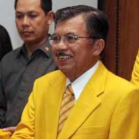 JK Rayakan Tahun Baru di Bali
