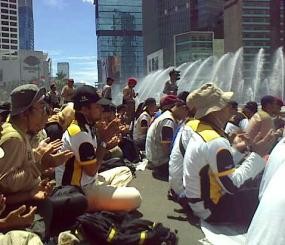 Polisi Sita Sound System 3 Kontainer Massa PKS