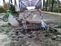 Jembatan Cilincing Ambrol, Polisi Buka Jalur Alternatif
