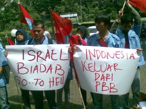 Kecam Israel, Mahasiswa Datangi Pusat Kebudayaan Asing