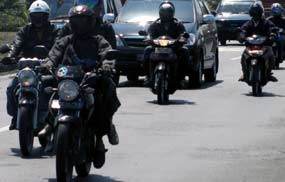 Ranjau Paku Merajalela di Semanggi