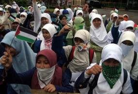 Para Jenderal Polri Salat Gaib untuk Palestina